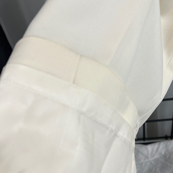 Brooks Brothers Cream Wide Leg Women's Pants - Picture 10 of 11